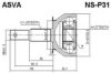 ASVA NS-P31 Joint Kit, drive shaft